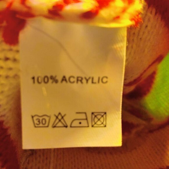 The Worthy Dog Christmas Sweater Red Green Stripes Santa XX Small - Picture 8 of 8